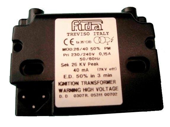 Transformador de ignição para queimadores